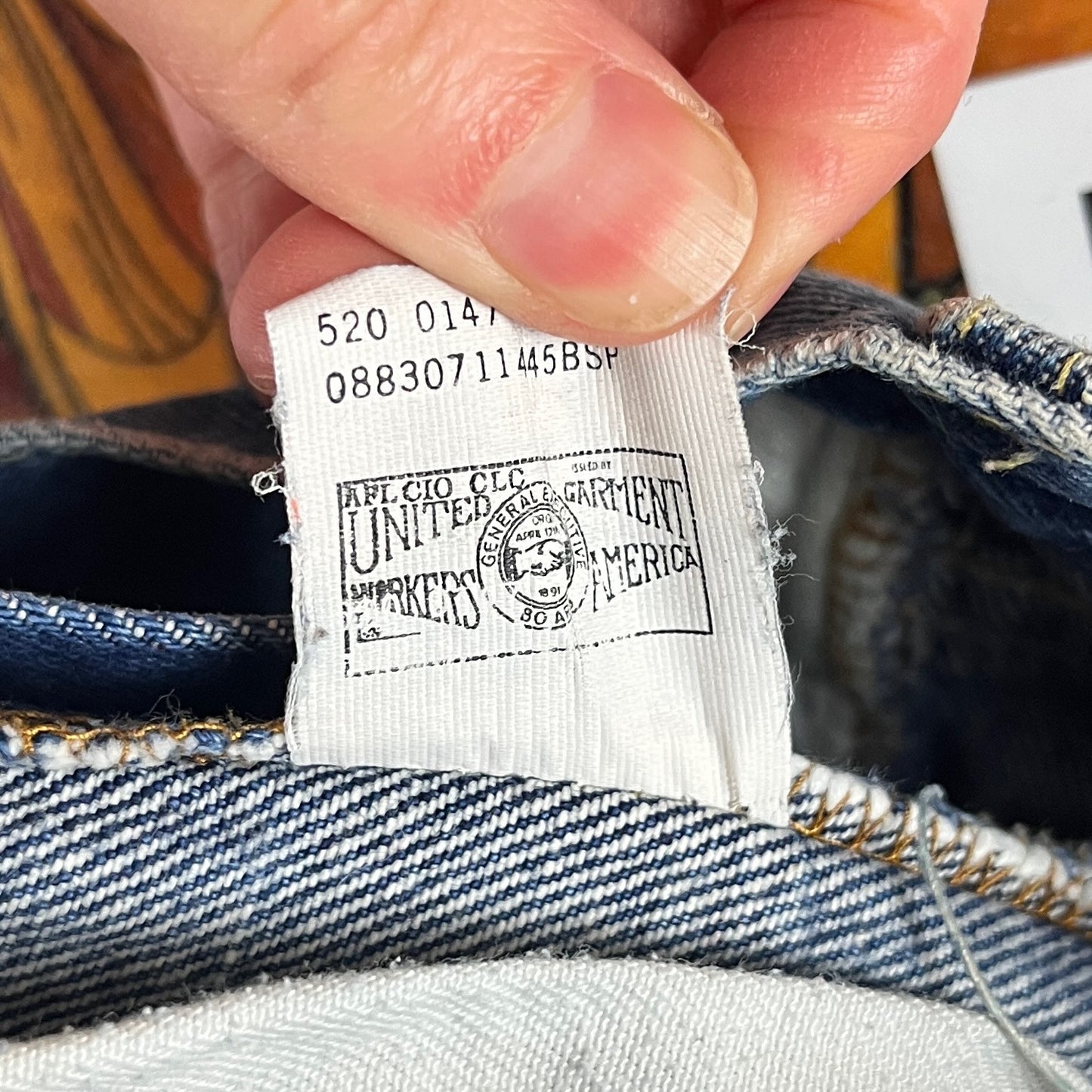 Vintage Kids 80s-90s Faded Medium Wash Blue Lee Union Made Denim Jeans Size 8-10 Slim Age 7-8 Retro Boys Girl USA Streetwear Pants