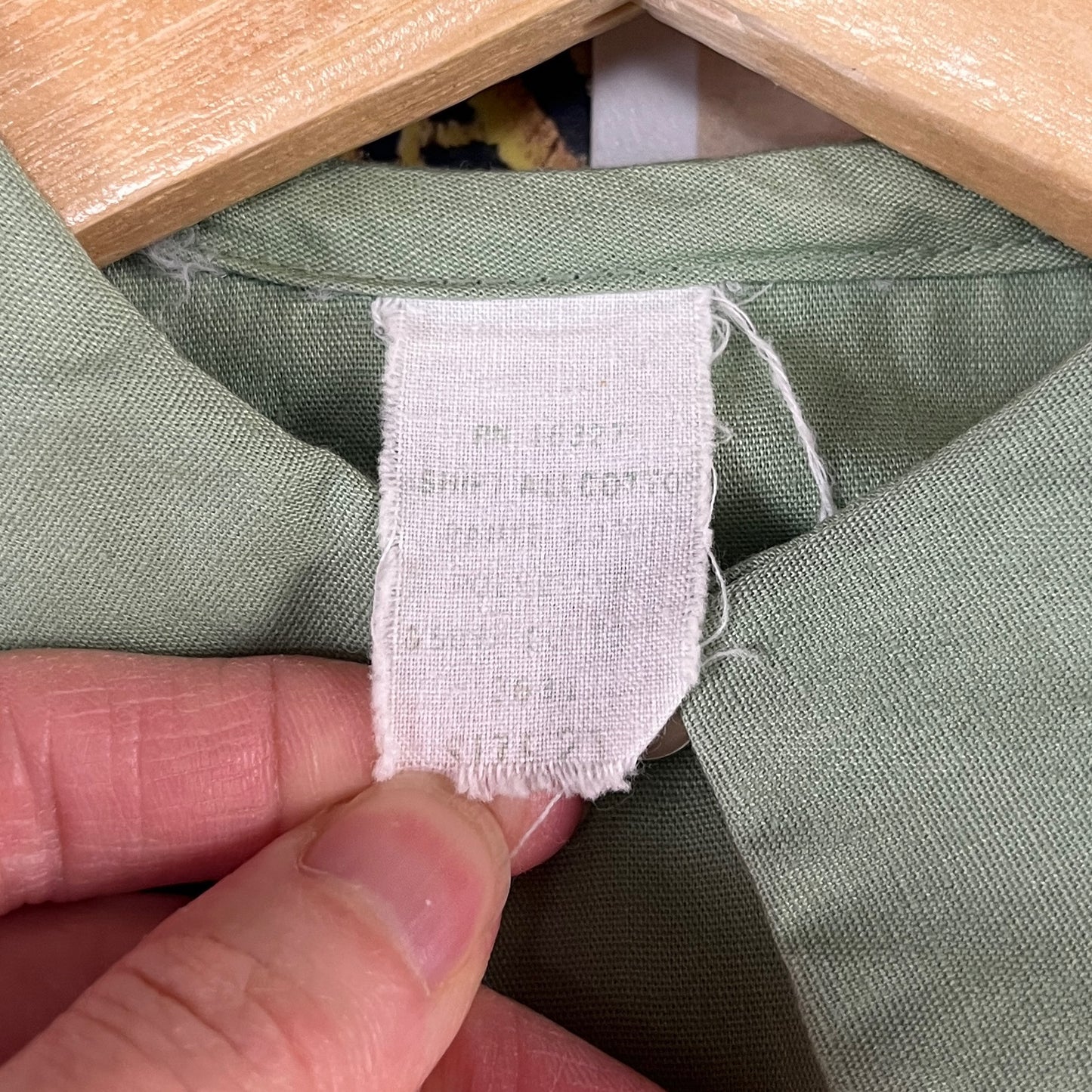 Vintage Baby Boy 60s-70s Green Plaid Shirt Romper Set 18M