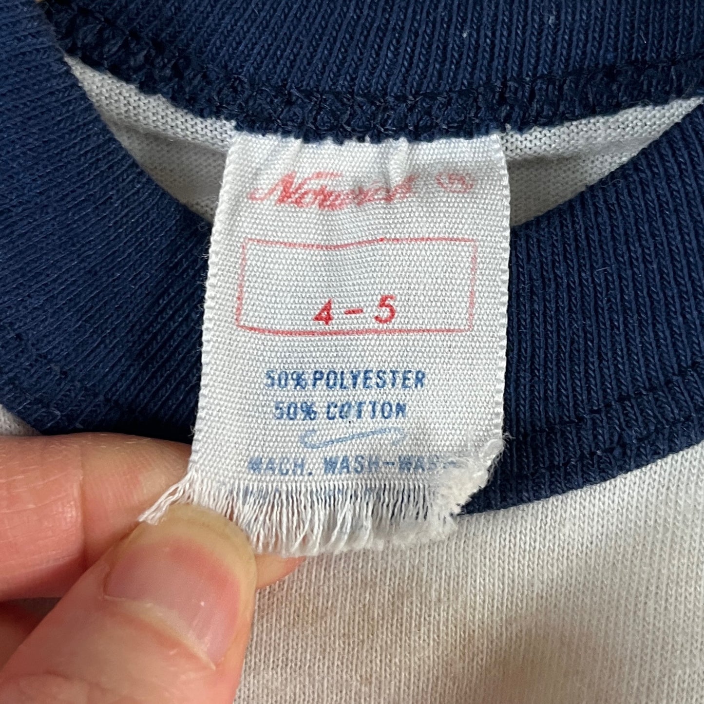 Vintage Kids 70s Snoopy Woodstock Betsey Ross American Flag Graphic Ringer T-Shirt