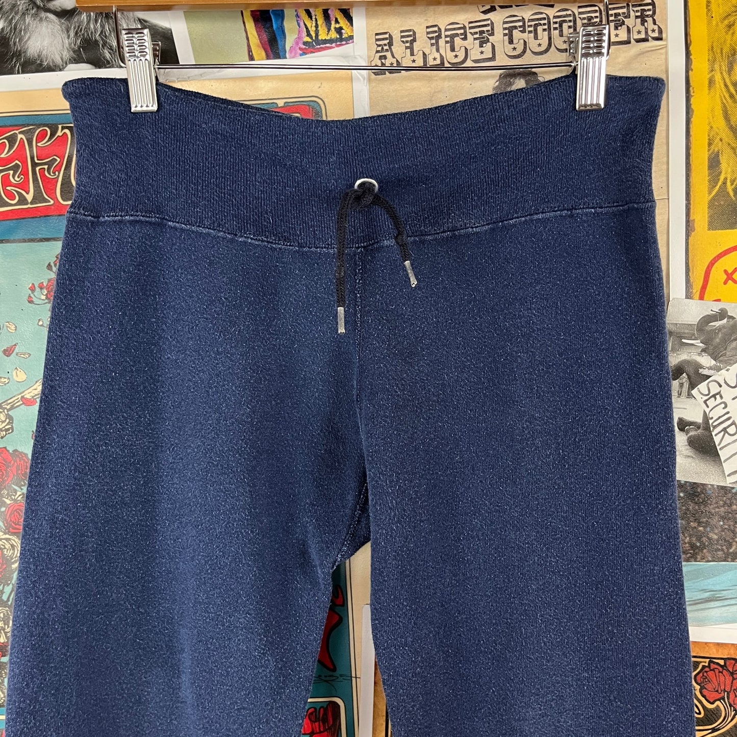 Vintage 70s-80s Mens Navy Blue Discus Athletic USA Sweatpants