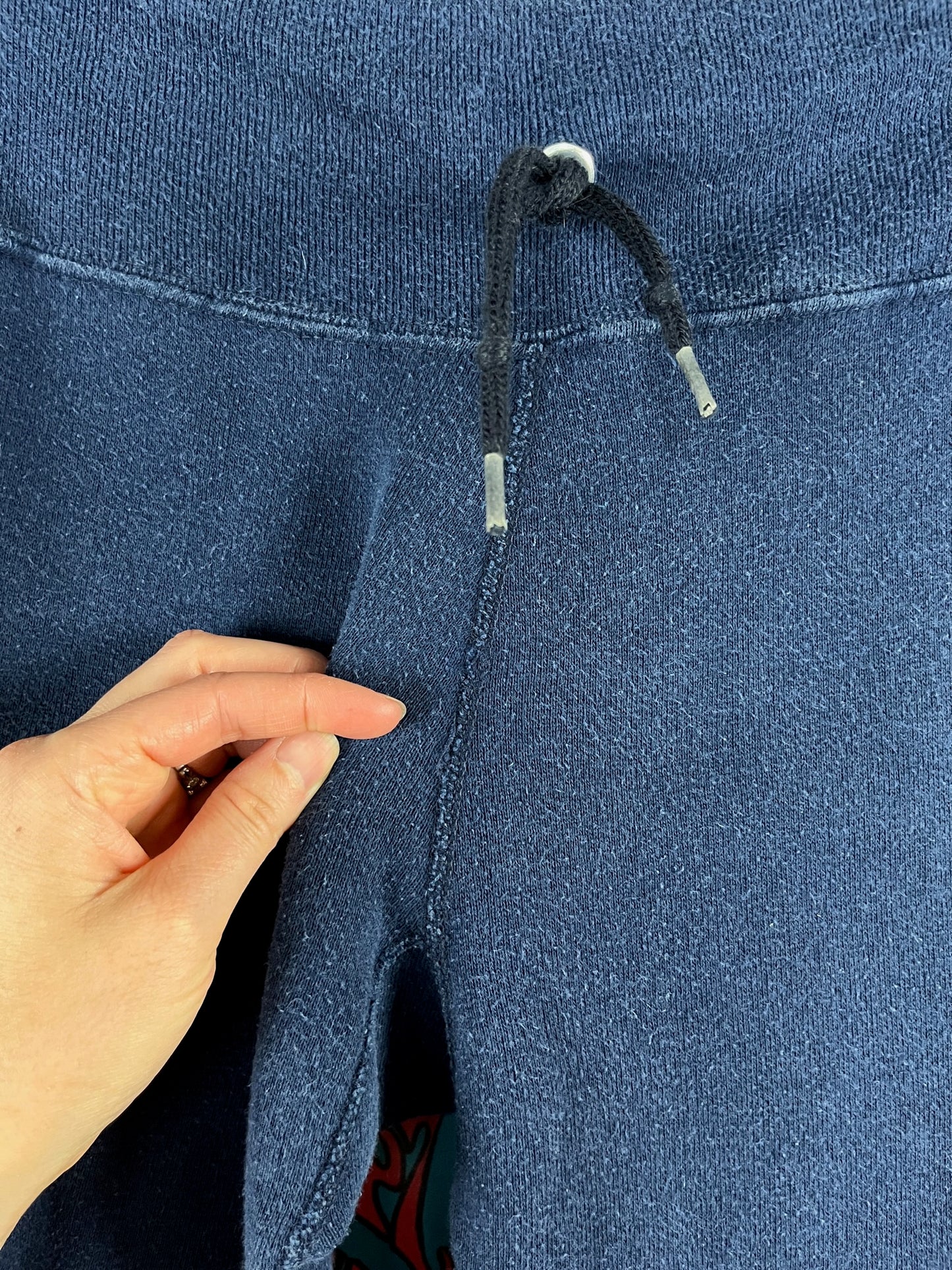 Vintage 70s-80s Mens Navy Blue Discus Athletic USA Sweatpants