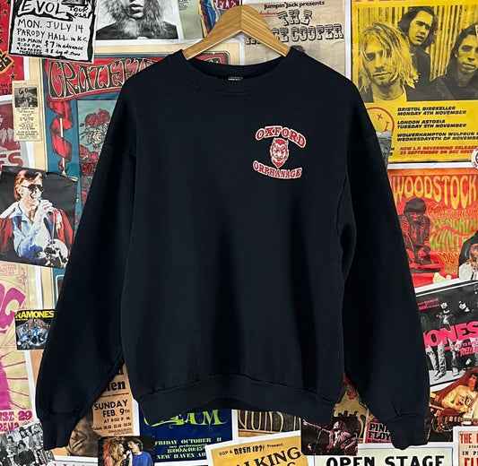 Vintage 90s Oxford Orphanage Devils FOTL crewneck sweatshirt North Carolina Masonic.